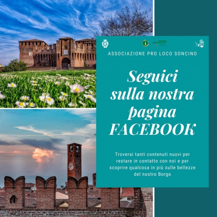 Seguici sulla nostra Pagina Facebook