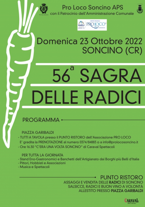 SAGRA RADICI DI SONCINO 2022