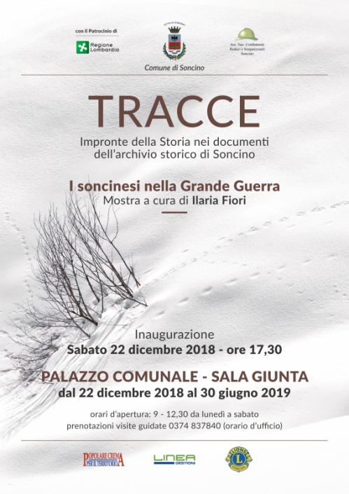 TRACCE - I soncinesi nella grande guerra